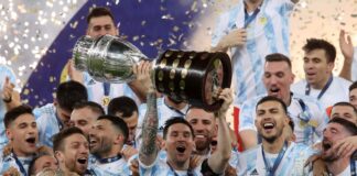 কোপা আমেরিকার জয়ের নায়ক ডি-মারিয়া।